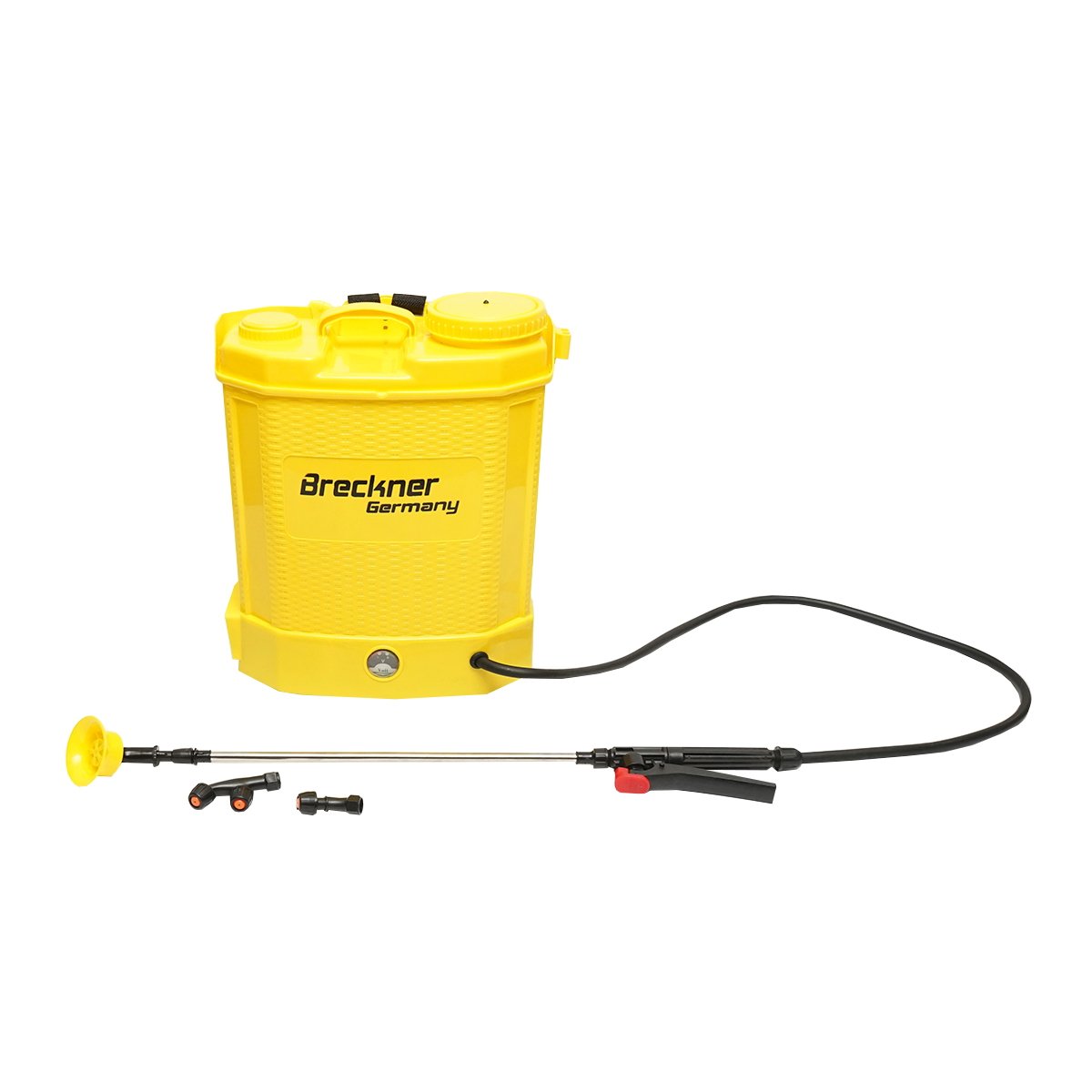 Pompa electrica/pulverizator de stropit vermorel, rezervor 12L baterie 12V 8Ah debit 3.1 l/min Breckner Germany